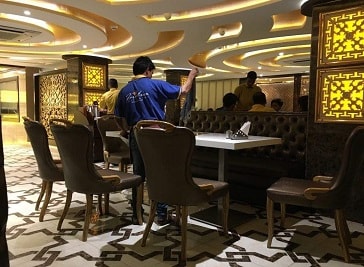 India Restaurant in Kolkata in India