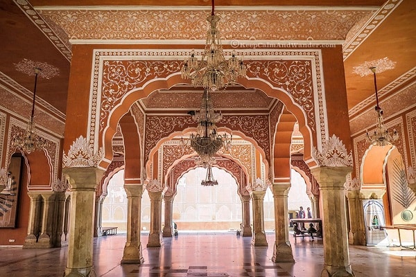 The City Palace in Jaipur